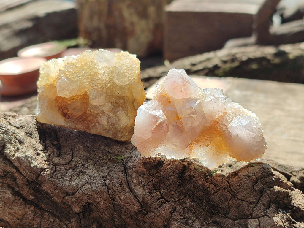 Natural Mixed Spirit Quartz Clusters x 50 From Boekenhouthoek, South Africa - Toprock Gemstones and Minerals 