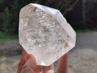 Polished Quartz Crystal Points with Inclusions x 2 From Madagascar
