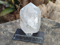 Polished Quartz Crystal Points with Chlorite Inclusions x 2 From Madagascar