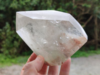 Polished Quartz Crystal Points with Chlorite Inclusions x 2 From Madagascar