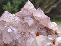 Natural Amethyst Spirit Quartz Clusters x 2 From Boekenhouthoek, South Africa