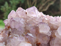 Natural Amethyst Spirit Quartz Clusters x 2 From Boekenhouthoek, South Africa
