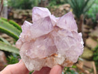 Natural Amethyst Spirit Quartz Clusters x 2 From Boekenhouthoek, South Africa - Toprock Gemstones and Minerals 
