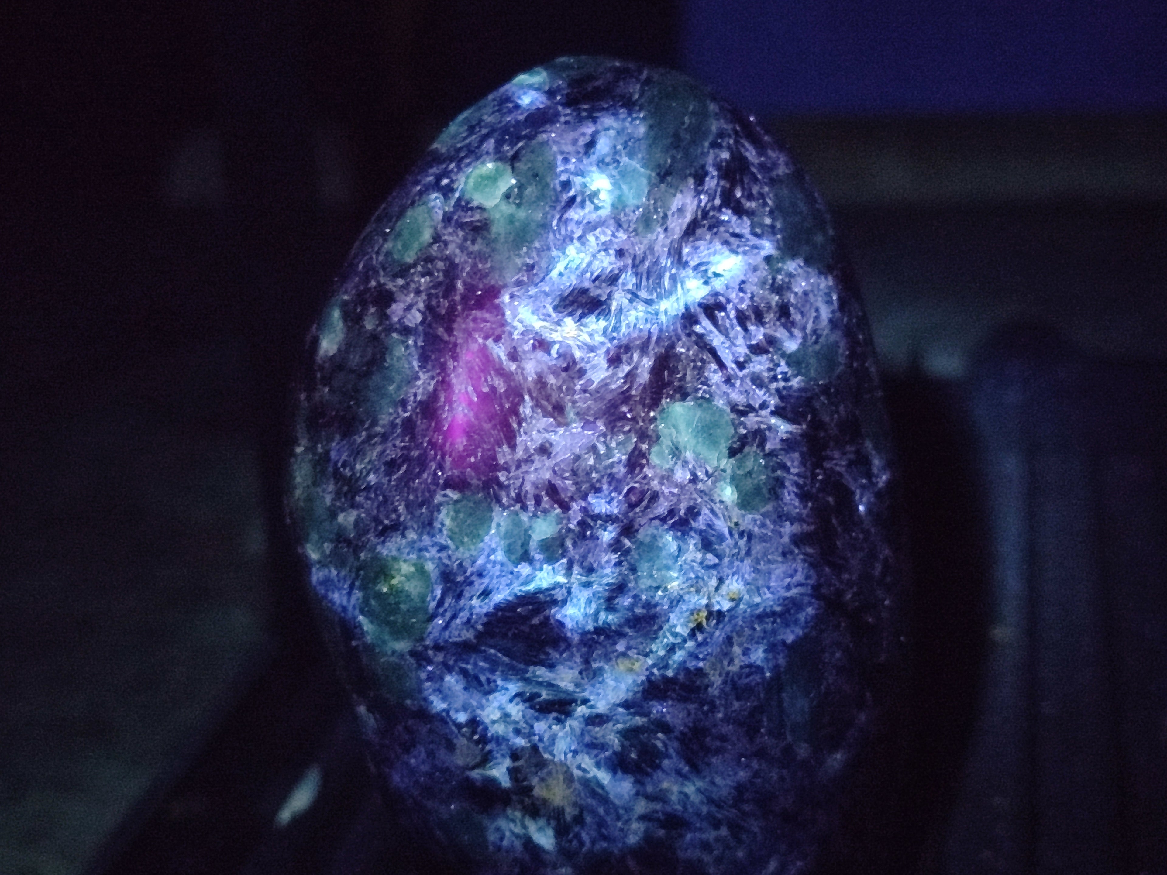 Polished Emerald Mica In Matrix Standing Free Forms x 3 From Mutoko, Zimbabwe - Toprock Gemstones and Minerals 