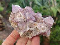 Natural Amethyst Spirit Quartz Clusters x 6 From Boekenhouthoek, South Africa