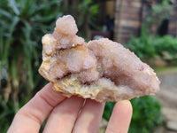 Natural Amethyst Spirit Quartz Clusters x 6 From Boekenhouthoek, South Africa