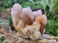 Natural Amethyst Spirit Quartz Clusters x 6 From Boekenhouthoek, South Africa