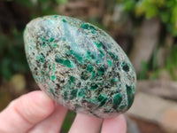 Polished Emerald Mica In Matrix Standing Free Forms x 6 From Mutoko, Zimbabwe - Toprock Gemstones and Minerals 
