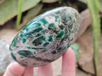 Polished Emerald Mica In Matrix Standing Free Forms x 6 From Mutoko, Zimbabwe - Toprock Gemstones and Minerals 