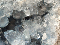 Natural Large Celestite Geode Specimen x 1 From Sakoany, Madagascar