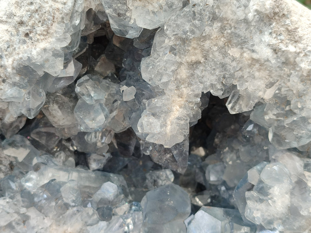 Natural Large Celestite Geode Specimen x 1 From Sakoany, Madagascar - Toprock Gemstones and Minerals 
