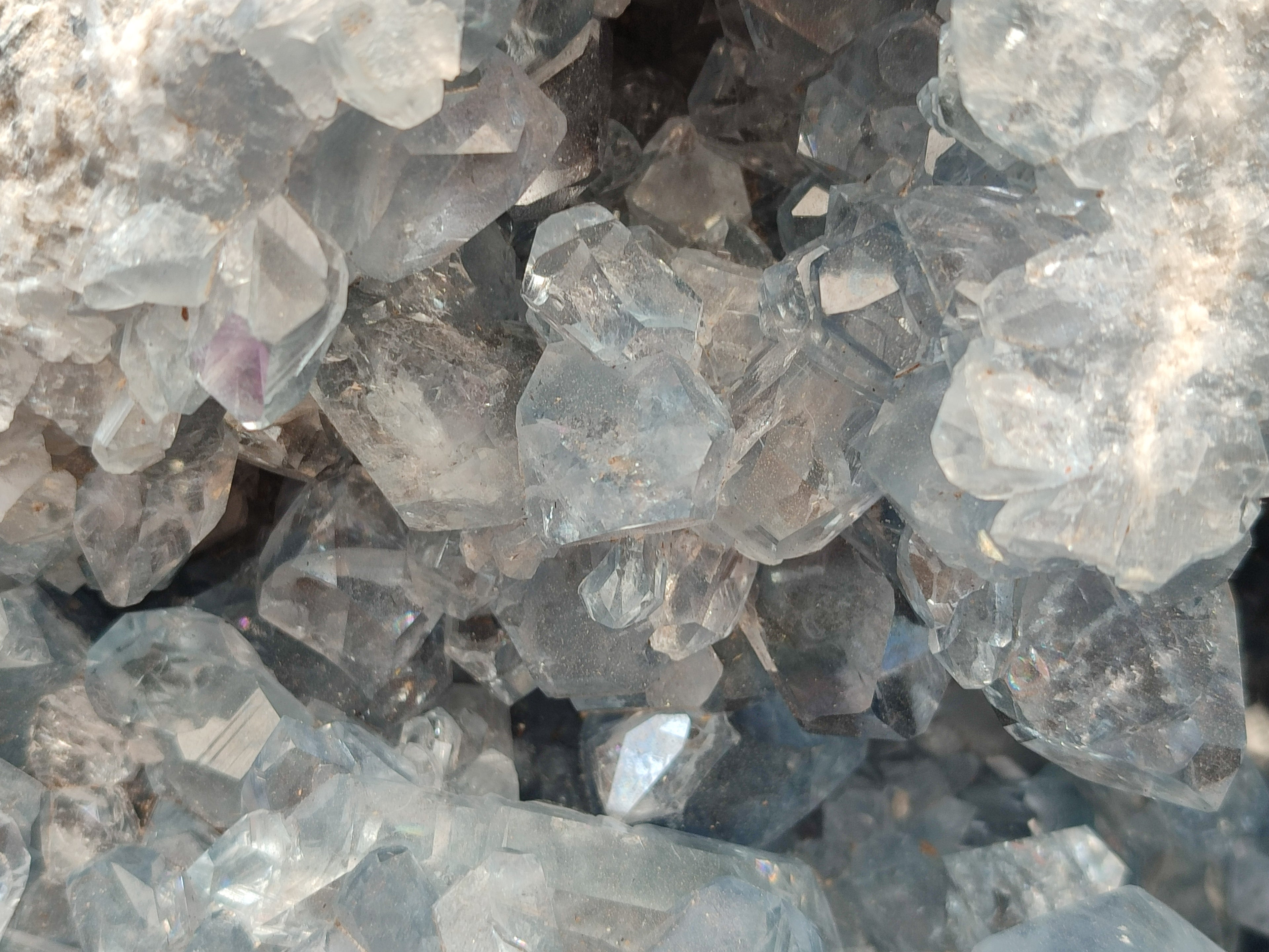 Natural Large Celestite Geode Specimen x 1 From Sakoany, Madagascar - Toprock Gemstones and Minerals 