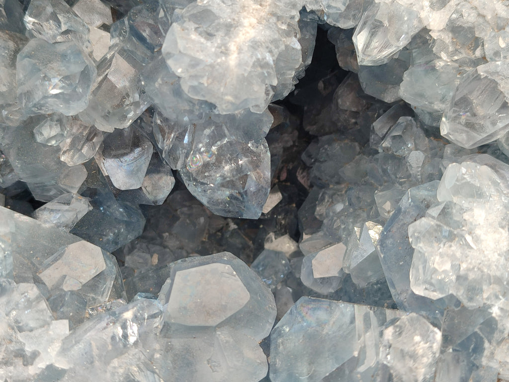 Natural Large Celestite Geode Specimen x 1 From Sakoany, Madagascar - Toprock Gemstones and Minerals 