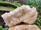Natural Multi Terminated Quartz Crystal Clusters x 2 From Madagascar - Toprock Gemstones and Minerals 