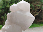 Natural Cascading White Candle Quartz Clusters x 2 From Madagascar - Toprock Gemstones and Minerals 