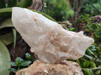 Natural Cascading White Candle Quartz Clusters x 2 From Madagascar - Toprock Gemstones and Minerals 