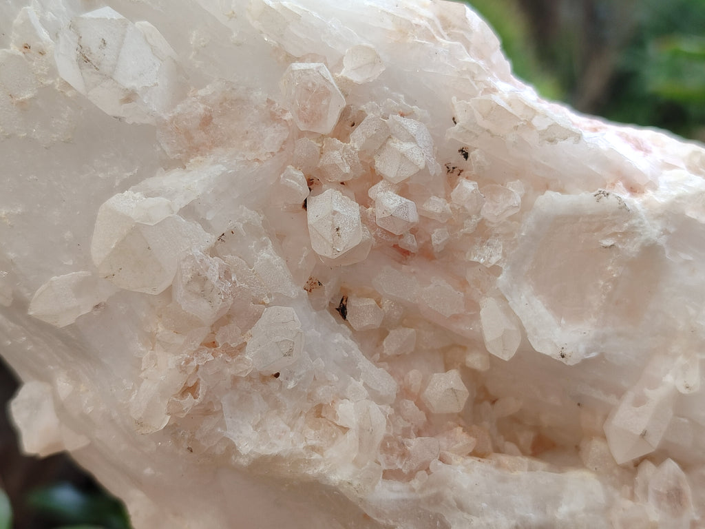 Natural Cascading White Candle Quartz Clusters x 2 From Madagascar - Toprock Gemstones and Minerals 