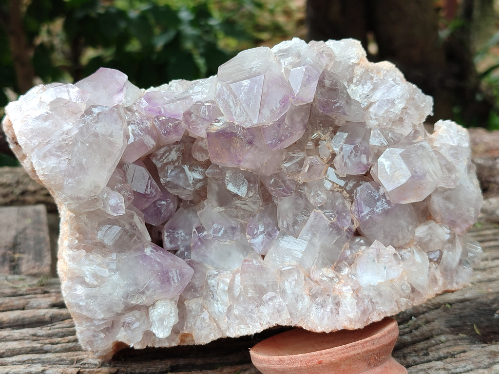 Natural Jacaranda Amethyst Quartz Cluster x 1 From Mumbwa, Zambia - Toprock Gemstones and Minerals 