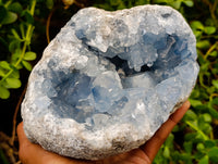 Natural Celestite Geode Specimen x 1 From Sakoany, Madagascar
