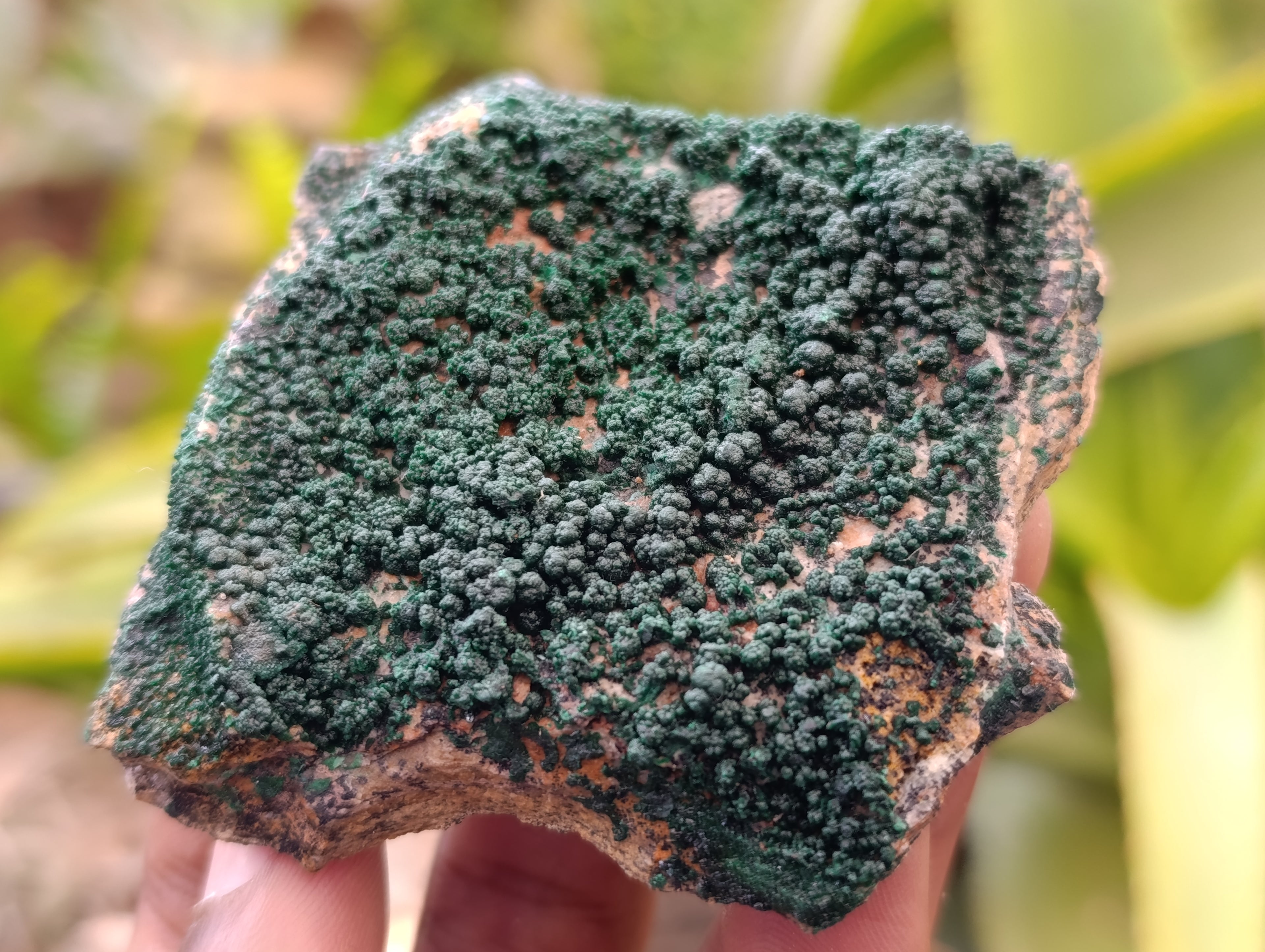 Natural Crystalline Malachite Specimens x 6 From Tenke Fungurume, Congo - Toprock Gemstones and Minerals 