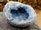 Natural Celestite Geode Specimen x 1 From Sakoany, Madagascar - Toprock Gemstones and Minerals 