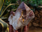 Natural Red Hematoid Quartz Clusters x 4 From Karoi, Zimbabwe - Toprock Gemstones and Minerals 