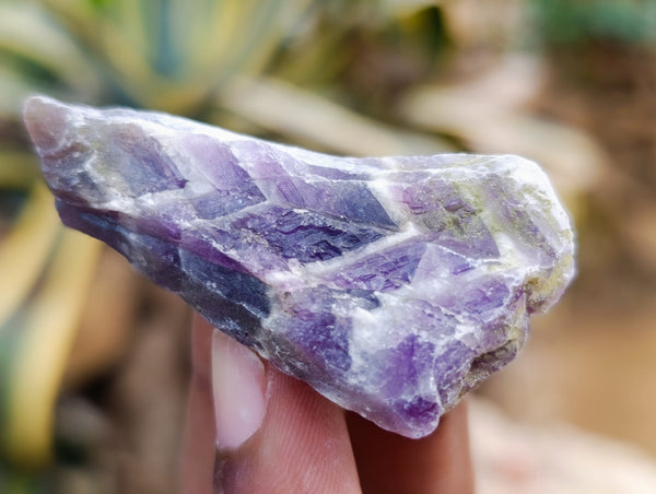 Natural Witches Hat Chevron Amethyst Crystals x 3.47 Kg Lot From Zambia