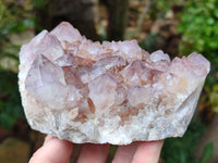 Natural Ametrine Spirit Quartz Clusters x 2 From Boekenhouthoek, South Africa