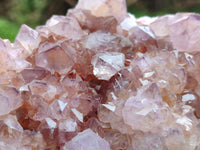 Natural Ametrine Spirit Quartz Clusters x 2 From Boekenhouthoek, South Africa