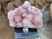 Natural Ametrine Spirit Quartz Clusters x 2 From Boekenhouthoek, South Africa