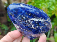 Polished Sodalite Standing Free Forms x 6 From Kunene River, Namibia