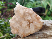 Natural Quartz Clusters x 3 From Madagascar