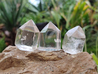 Polished Clear Quartz Crystals x 35 From Madagascar