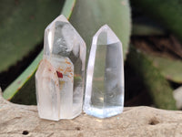 Polished Clear Quartz Crystals x 35 From Madagascar