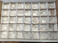 Polished Clear Quartz Crystals x 35 From Madagascar
