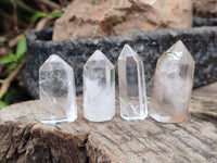 Polished Clear Quartz Crystals x 35 From Madagascar