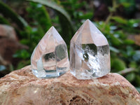 Polished Clear Quartz Crystals x 35 From Madagascar