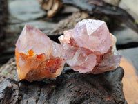 Natural Ametrine Spirit Quartz Crystals x 20 From Boekenhouthoek, South Africa