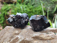 Natural Schorl Black Tourmaline Specimens x 12 From Erongo, Namibia