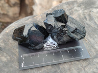 Natural Schorl Black Tourmaline Specimens x 12 From Erongo, Namibia