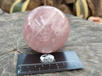 Polished Rose Quartz Spheres x 3 From Ambatondrazaka, Madagascar - Toprock Gemstones and Minerals 