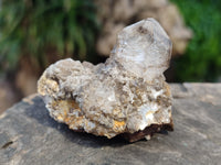 Natural Mixed Matrix Brandberg Quartz Clusters x 12 From Brandberg, Namibia