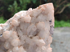Natural White Cascading Fir Tree Candle Quartz Clusters x 3 From Madagascar - Toprock Gemstones and Minerals 