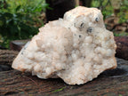 Natural White Cascading Fir Tree Candle Quartz Clusters x 3 From Madagascar - Toprock Gemstones and Minerals 