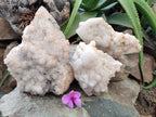 Natural White Cascading Fir Tree Candle Quartz Clusters x 3 From Madagascar - Toprock Gemstones and Minerals 
