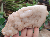 Natural White Cascading Fir Tree Candle Quartz Clusters x 3 From Madagascar