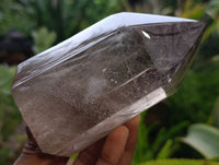 Polished A Grade Smokey Quartz Crystals x 2 From Madagascar