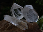 Polished Double Terminated Quartz Crystals x 6 From Madagascar - Toprock Gemstones and Minerals 