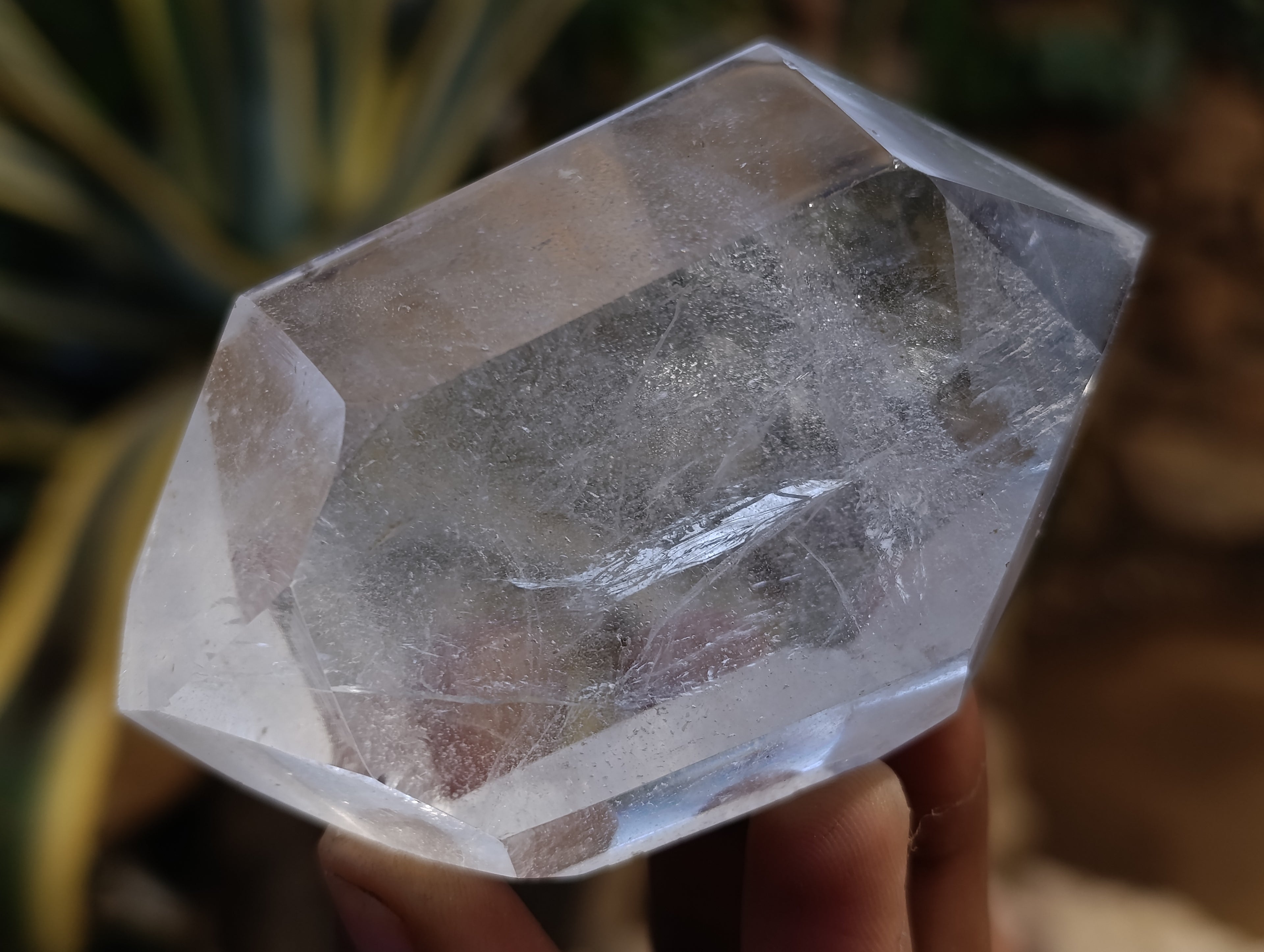 Polished Double Terminated Quartz Crystals x 6 From Madagascar - Toprock Gemstones and Minerals 