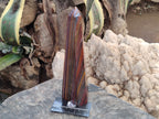 Polished Banded Tiger Iron Tower x 1 From Northern Cape, South Africa - Toprock Gemstones and Minerals 